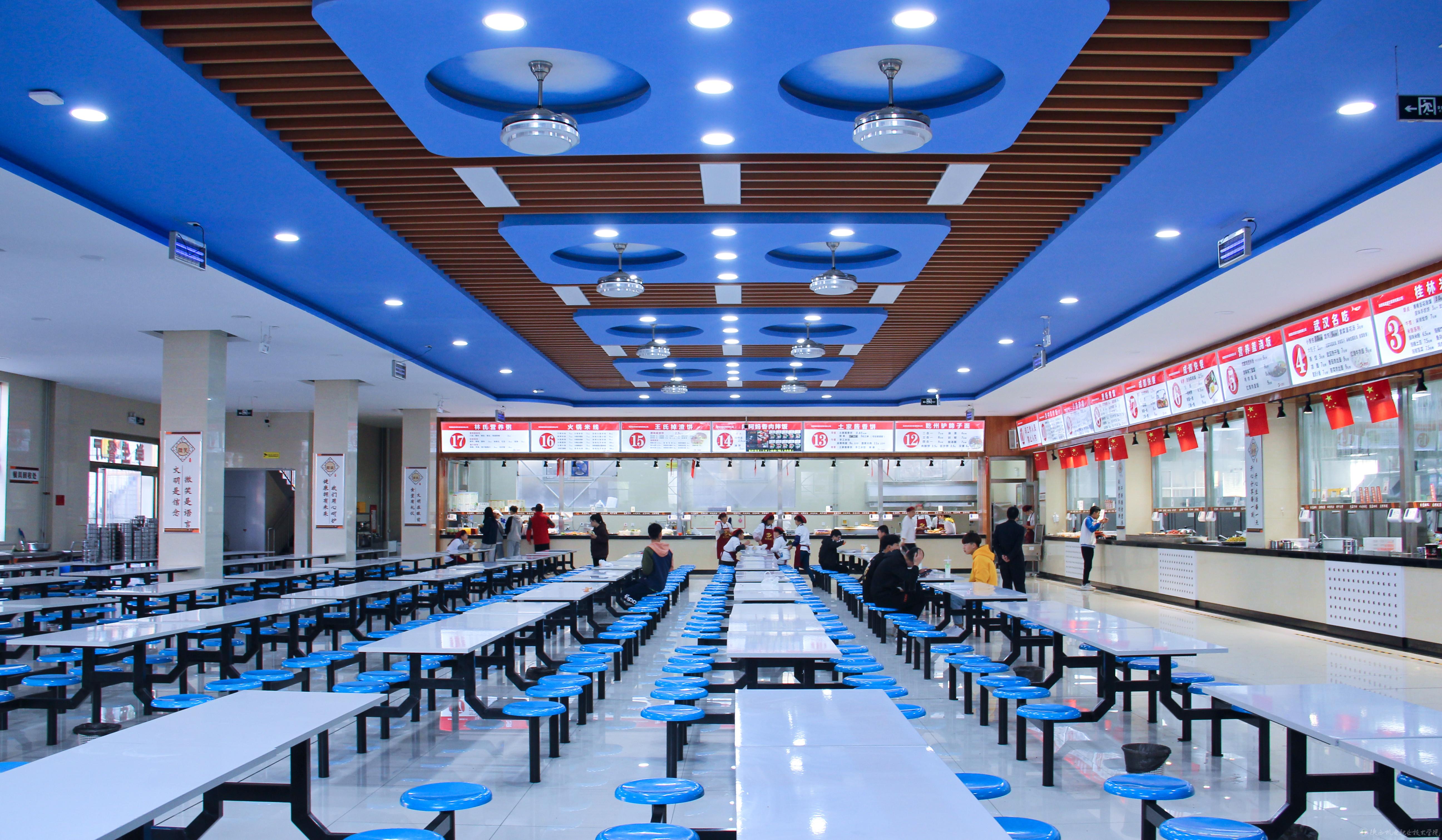 扬州职业大学食堂图片